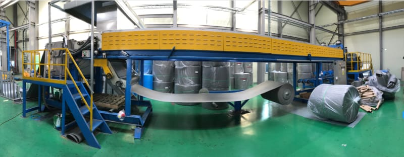 3499CC拉斯维加斯冷弯热覆膜金属夹芯板材