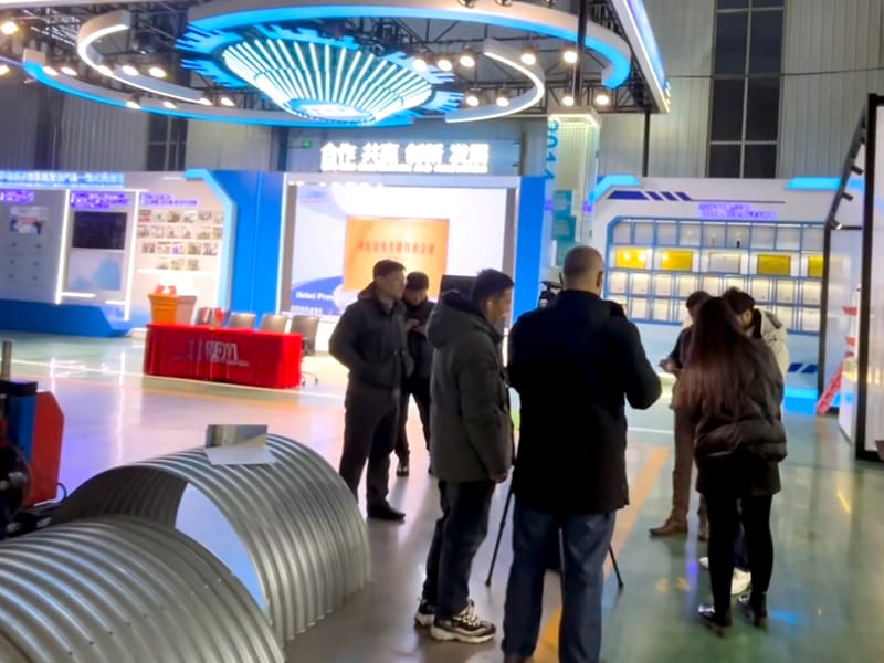 3499CC拉斯维加斯冷弯成型行业集采中心：凭科技实力登上河北新闻联播舞台