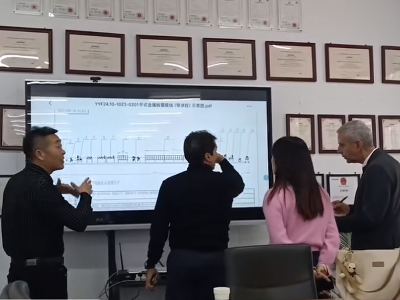 20253499CC拉斯维加斯冷弯开年大捷！新年新征程3499CC拉斯维加斯冷弯门框机敲开西班牙市场大门