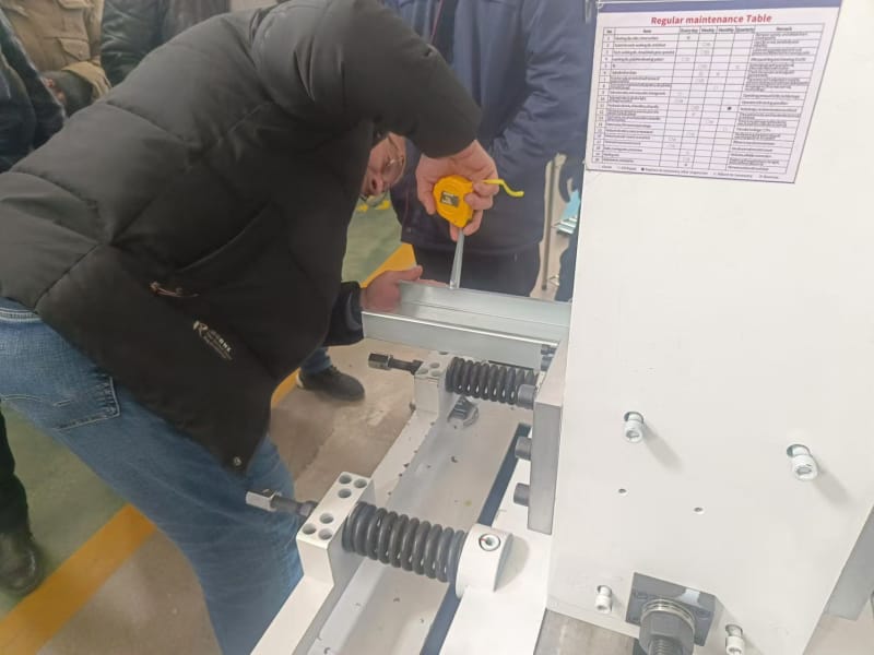 出口沙特地区的型钢机设备，3499CC拉斯维加斯冷弯工程师展实力以专业攻克小边与腰高难题